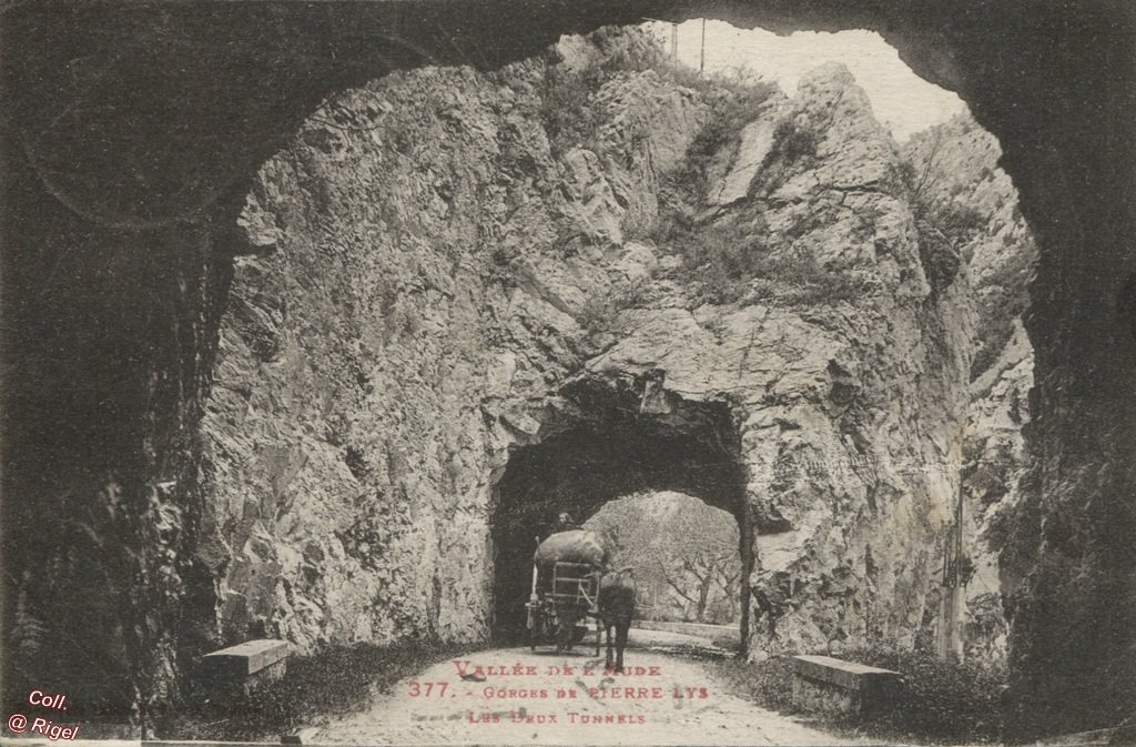 11-Gorges de Pierre-Lys - Les Deux Tunnels - Vallée de l'Aude - 377 Labouche Frères.jpg