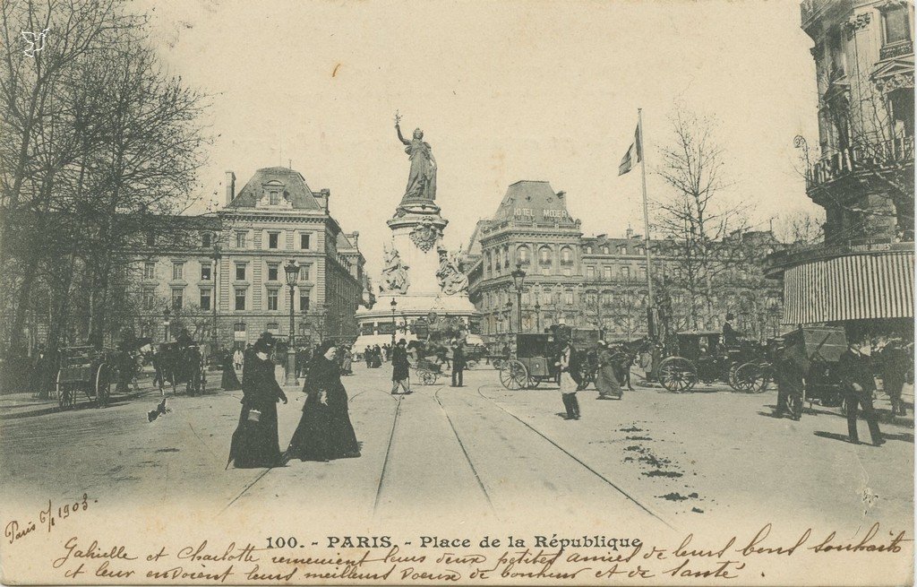 ZZ100. - PARIS. - Place de la République.jpg