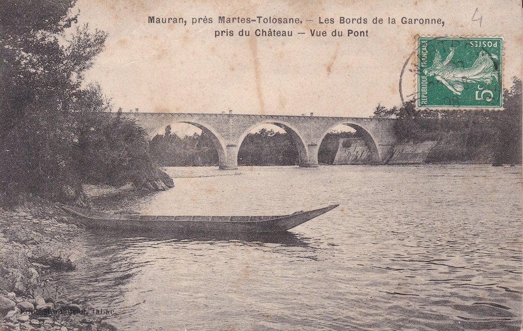 Mauran - Les Bords de la Garonne - Vue du Pont2.jpg