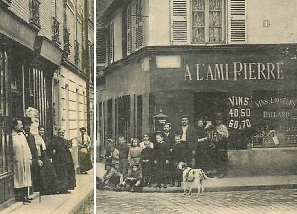 Paris XIXe - Rue des Solitaires - A l'ami Pierre (détail).jpg